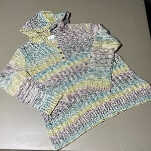 Multicolor lightweight sweater